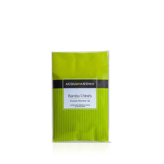 Envelope Perfumado Dia a Dia 12g Bambu Chinês