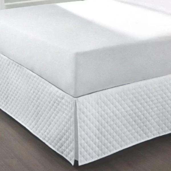 Saia Box Matelassada Queen 1,58m X 1,98m X 38cm