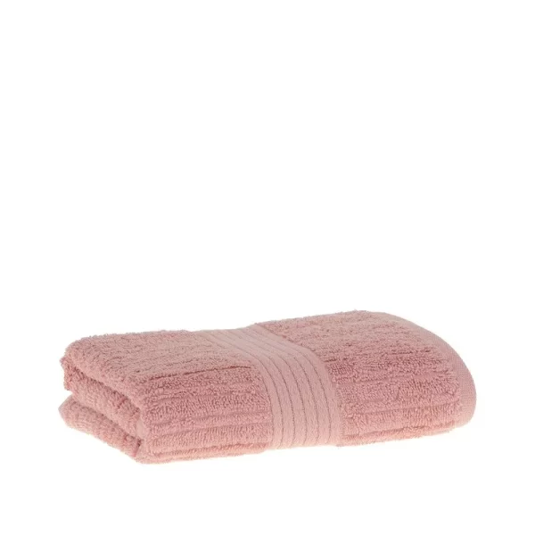Toalha de Rosto Fio Penteado Canelado 0,48 X 0,85 - Buddemeyer Rosa