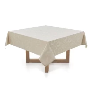 Toalha de mesa Quadrada Karsten 8 lugares Celebration Sienna Noz Moscada