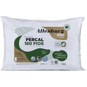 Travesseiro Suporte Firme Percal 180 Fios 50x70cm Altenburg