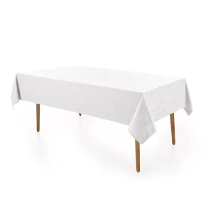 Toalha de mesa Retangular Karsten 12 lugares Celebration Veríssimo Branca